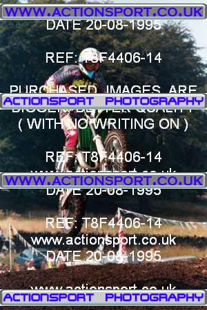Photo: T8F4406-14 ActionSport Photography 20/08/1995 AMCA Rossendale MXC [Honda Pilots] - Whalley Nab _2_125Juniors #71