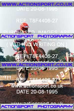 Photo: T8F4406-27 ActionSport Photography 20/08/1995 AMCA Rossendale MXC [Honda Pilots] - Whalley Nab _2_125Juniors #64