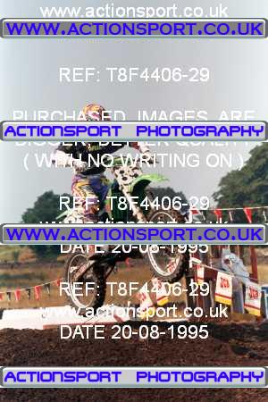Photo: T8F4406-29 ActionSport Photography 20/08/1995 AMCA Rossendale MXC [Honda Pilots] - Whalley Nab _2_125Juniors #85