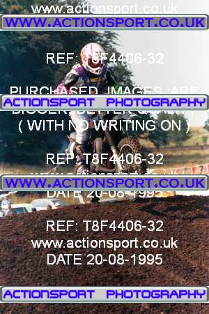 Photo: T8F4406-32 ActionSport Photography 20/08/1995 AMCA Rossendale MXC [Honda Pilots] - Whalley Nab _2_125Juniors #2000