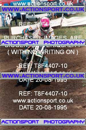 Photo: T8F4407-10 ActionSport Photography 20/08/1995 AMCA Rossendale MXC [Honda Pilots] - Whalley Nab _2_125Juniors #61