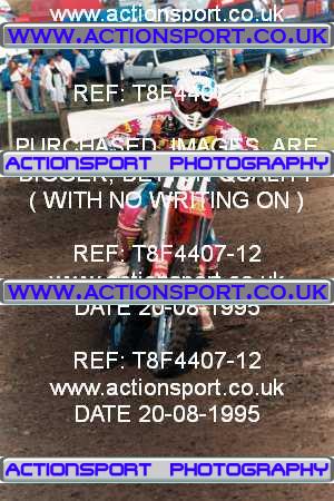 Photo: T8F4407-12 ActionSport Photography 20/08/1995 AMCA Rossendale MXC [Honda Pilots] - Whalley Nab _2_125Juniors #151