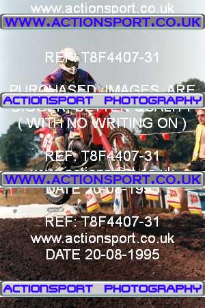 Photo: T8F4407-31 ActionSport Photography 20/08/1995 AMCA Rossendale MXC [Honda Pilots] - Whalley Nab _3_250-500Seniors #65