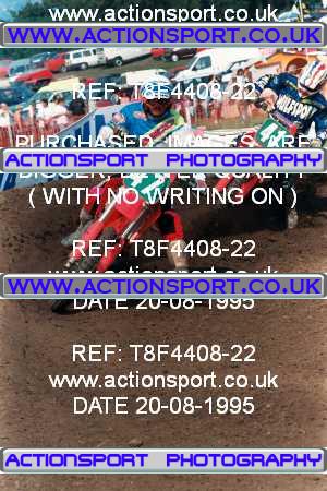 Photo: T8F4408-22 ActionSport Photography 20/08/1995 AMCA Rossendale MXC [Honda Pilots] - Whalley Nab _3_250-500Seniors #41