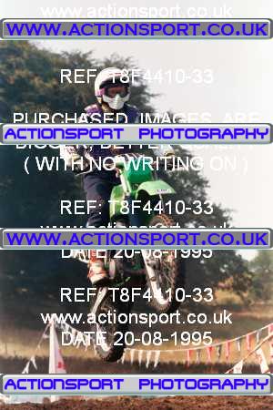 Photo: T8F4410-33 ActionSport Photography 20/08/1995 AMCA Rossendale MXC [Honda Pilots] - Whalley Nab _5_250-500Juniors #103