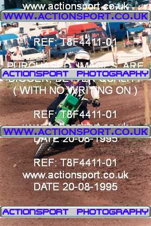 Photo: T8F4411-01 ActionSport Photography 20/08/1995 AMCA Rossendale MXC [Honda Pilots] - Whalley Nab _5_250-500Juniors #103