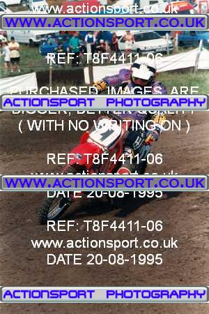 Photo: T8F4411-06 ActionSport Photography 20/08/1995 AMCA Rossendale MXC [Honda Pilots] - Whalley Nab _5_250-500Juniors #27