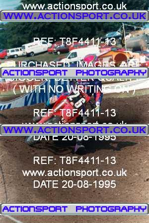 Photo: T8F4411-13 ActionSport Photography 20/08/1995 AMCA Rossendale MXC [Honda Pilots] - Whalley Nab _5_250-500Juniors #26