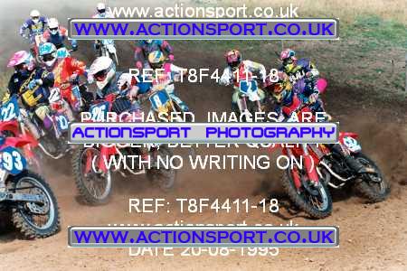 Photo: T8F4411-18 ActionSport Photography 20/08/1995 AMCA Rossendale MXC [Honda Pilots] - Whalley Nab _6_125Seniors #2