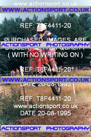 Photo: T8F4411-20 ActionSport Photography 20/08/1995 AMCA Rossendale MXC [Honda Pilots] - Whalley Nab _6_125Seniors #26