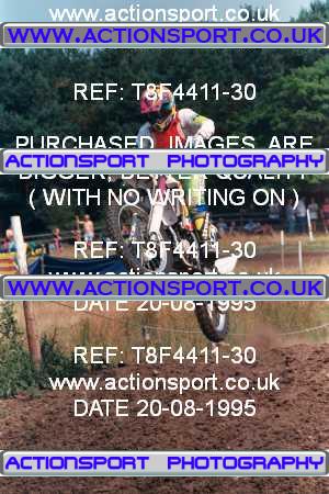 Photo: T8F4411-30 ActionSport Photography 20/08/1995 AMCA Rossendale MXC [Honda Pilots] - Whalley Nab _6_125Seniors #2