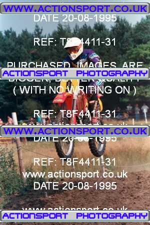 Photo: T8F4411-31 ActionSport Photography 20/08/1995 AMCA Rossendale MXC [Honda Pilots] - Whalley Nab _6_125Seniors #9