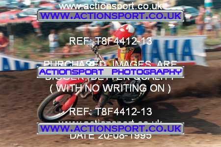 Photo: T8F4412-13 ActionSport Photography 20/08/1995 AMCA Rossendale MXC [Honda Pilots] - Whalley Nab _6_125Seniors #93