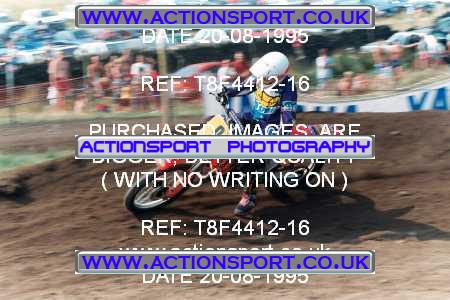 Photo: T8F4412-16 ActionSport Photography 20/08/1995 AMCA Rossendale MXC [Honda Pilots] - Whalley Nab _6_125Seniors #9