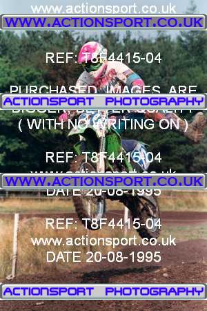 Photo: T8F4415-04 ActionSport Photography 20/08/1995 AMCA Rossendale MXC [Honda Pilots] - Whalley Nab _6_125Seniors #12