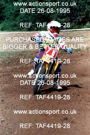 Photo: TAF4419-28 ActionSport Photography 26/08/1995 BSMA National Cotswolds Youth AMC - Church Lench  _2_80s #78