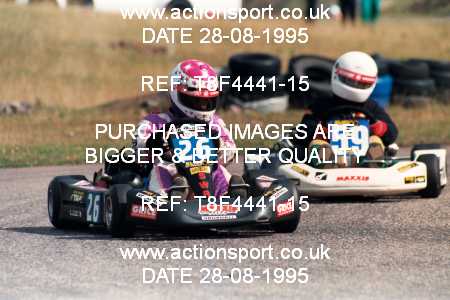 Photo: T8F4441-15 ActionSport Photography 28/08/1995 Cumbria Kart Club - Rowrah  _4_JuniorTKM #59