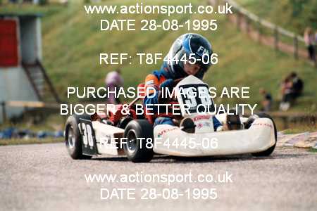 Photo: T8F4445-06 ActionSport Photography 28/08/1995 Cumbria Kart Club - Rowrah  _2_Cadets #38