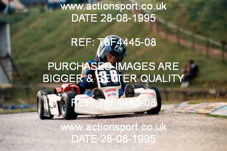 Photo: T8F4445-08 ActionSport Photography 28/08/1995 Cumbria Kart Club - Rowrah  _2_Cadets #38