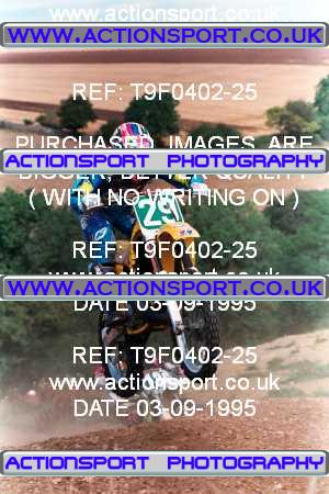 Photo: T9F0402-25 ActionSport Photography 03/09/1995 AMCA Marshfield MXC [Senior Team Event] _3_SeniorsGroup1 #29