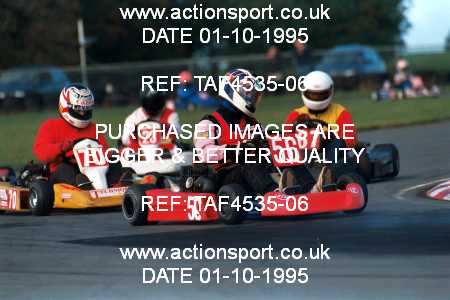 Photo: TAF4535-06 ActionSport Photography 01/10/1995 Rissington Kart Club  _1_SeniorTKM #56