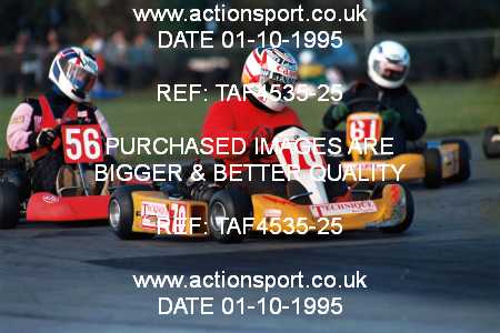Photo: TAF4535-25 ActionSport Photography 01/10/1995 Rissington Kart Club  _1_SeniorTKM #56