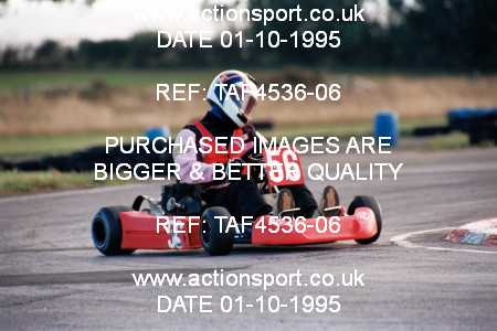 Photo: TAF4536-06 ActionSport Photography 01/10/1995 Rissington Kart Club  _1_SeniorTKM #56