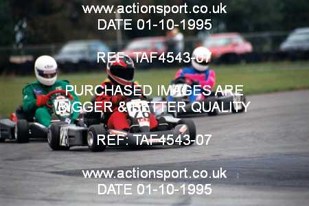 Photo: TAF4543-07 ActionSport Photography 01/10/1995 Rissington Kart Club  _6_FormulaB_C89 #40
