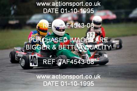 Photo: TAF4543-08 ActionSport Photography 01/10/1995 Rissington Kart Club  _6_FormulaB_C89 #40