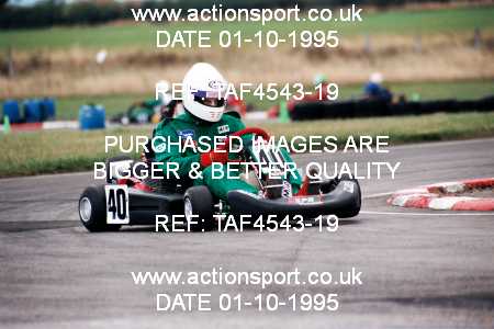 Photo: TAF4543-19 ActionSport Photography 01/10/1995 Rissington Kart Club  _6_FormulaB_C89 #40