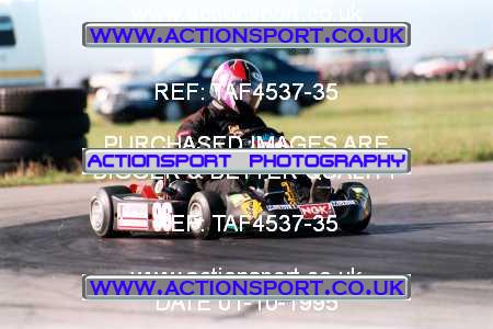 Photo: TAF4537-35 ActionSport Photography 01/10/1995 Rissington Kart Club  _1_SeniorTKM #96
