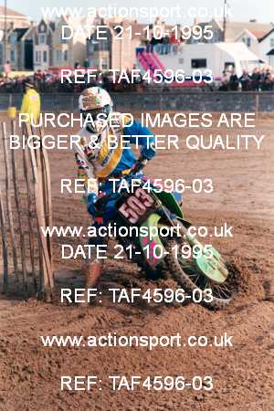 Photo: TAF4596-03 ActionSport Photography 21,22/10/1995 Weston Beach Race  _1_Saturday #503