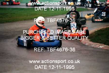 Photo: TBF4676-36 ActionSport Photography 12/11/1995 Clay Pigeon Kart Club _3_JuniorTKM-Rookie #17