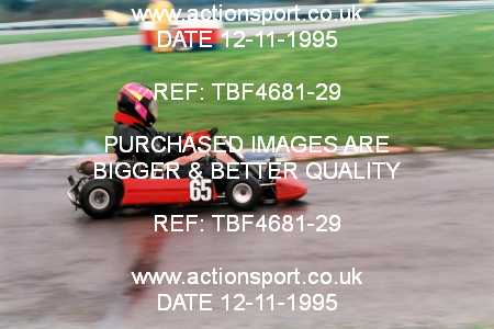 Photo: TBF4681-29 ActionSport Photography 12/11/1995 Clay Pigeon Kart Club _5_SeniorTKM #65