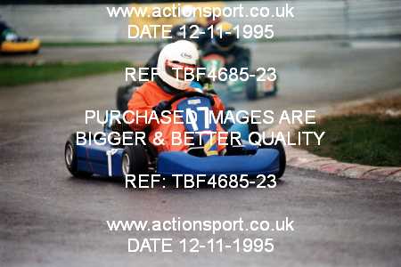 Photo: TBF4685-23 ActionSport Photography 12/11/1995 Clay Pigeon Kart Club _3_JuniorTKM-Rookie #17