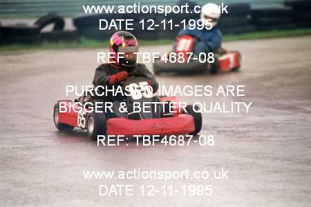 Photo: TBF4687-08 ActionSport Photography 12/11/1995 Clay Pigeon Kart Club _5_SeniorTKM #65