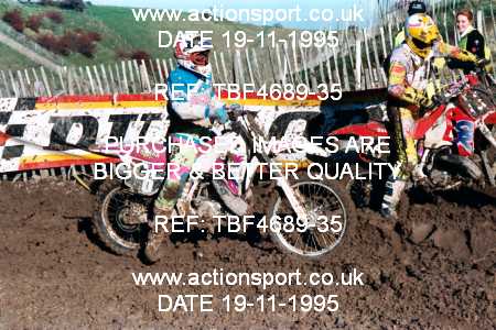 Photo: TBF4689-35 ActionSport Photography 19/11/1995 AMCA Faringdon MCC - Foxhills _3_Juniors #6