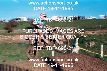 Photo: TBF4690-21 ActionSport Photography 19/11/1995 AMCA Faringdon MCC - Foxhills _3_Juniors #6
