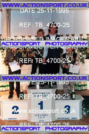 Photo: TB_4700-25 ActionSport Photography 25/11/1995 Portsmouth SSC Presentation _1_Autos