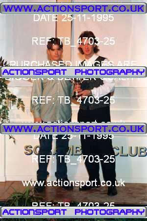 Photo: TB_4703-25 ActionSport Photography 25/11/1995 Portsmouth SSC Presentation _7_SpecialAwards-Groups