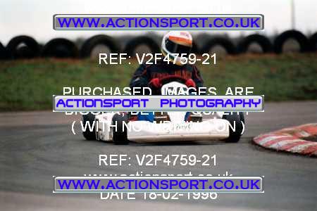 Photo: V2F4759-21 ActionSport Photography 18/02/1996 Shenington Kart Club _7_100B #66