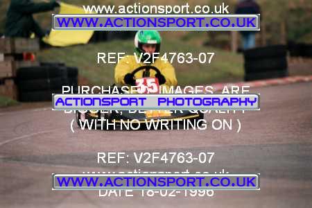 Photo: V2F4763-07 ActionSport Photography 18/02/1996 Shenington Kart Club _3_SeniorTKM #35