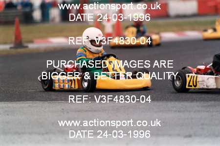 Photo: V3F4830-04 ActionSport Photography 24/03/1996 Manchester & Buxton Kart Club - Three Sisters, Wigan  _4_Cadets #21