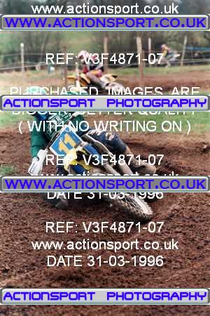 Photo: V3F4871-07 ActionSport Photography 31/03/1996 AMCA Meersbrook MC - Warmingham Lane  _8_125Seniors-Experts #11
