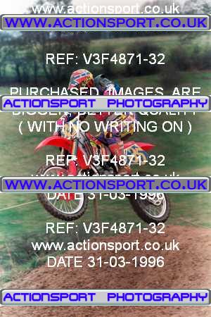 Photo: V3F4871-32 ActionSport Photography 31/03/1996 AMCA Meersbrook MC - Warmingham Lane  _8_125Seniors-Experts #35