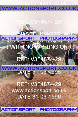 Photo: V3F4874-29 ActionSport Photography 31/03/1996 AMCA Meersbrook MC - Warmingham Lane  _9_JuniorsGroup3 #160