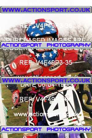 Photo: V4F49P3-35 ActionSport Photography 06/04/1996 BSMA National South Wales - Mynyddislwyn _1_60s #41