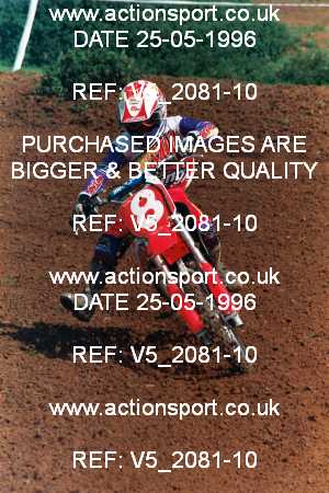 Photo: V5_2081-10 ActionSport Photography 25/05/1996 BSMA National Coventry Junior MXC _2_80s #8