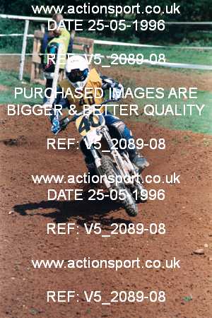 Photo: V5_2089-08 ActionSport Photography 25/05/1996 BSMA National Coventry Junior MXC _5_Experts #40