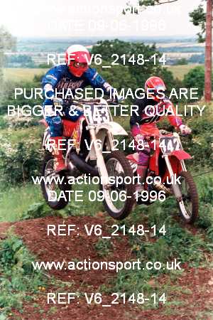 Photo: V6_2148-14 ActionSport Photography 09/06/1996 AMCA North Wilts MC - Bowds Lane  _1_JuniorsGroup1 #143